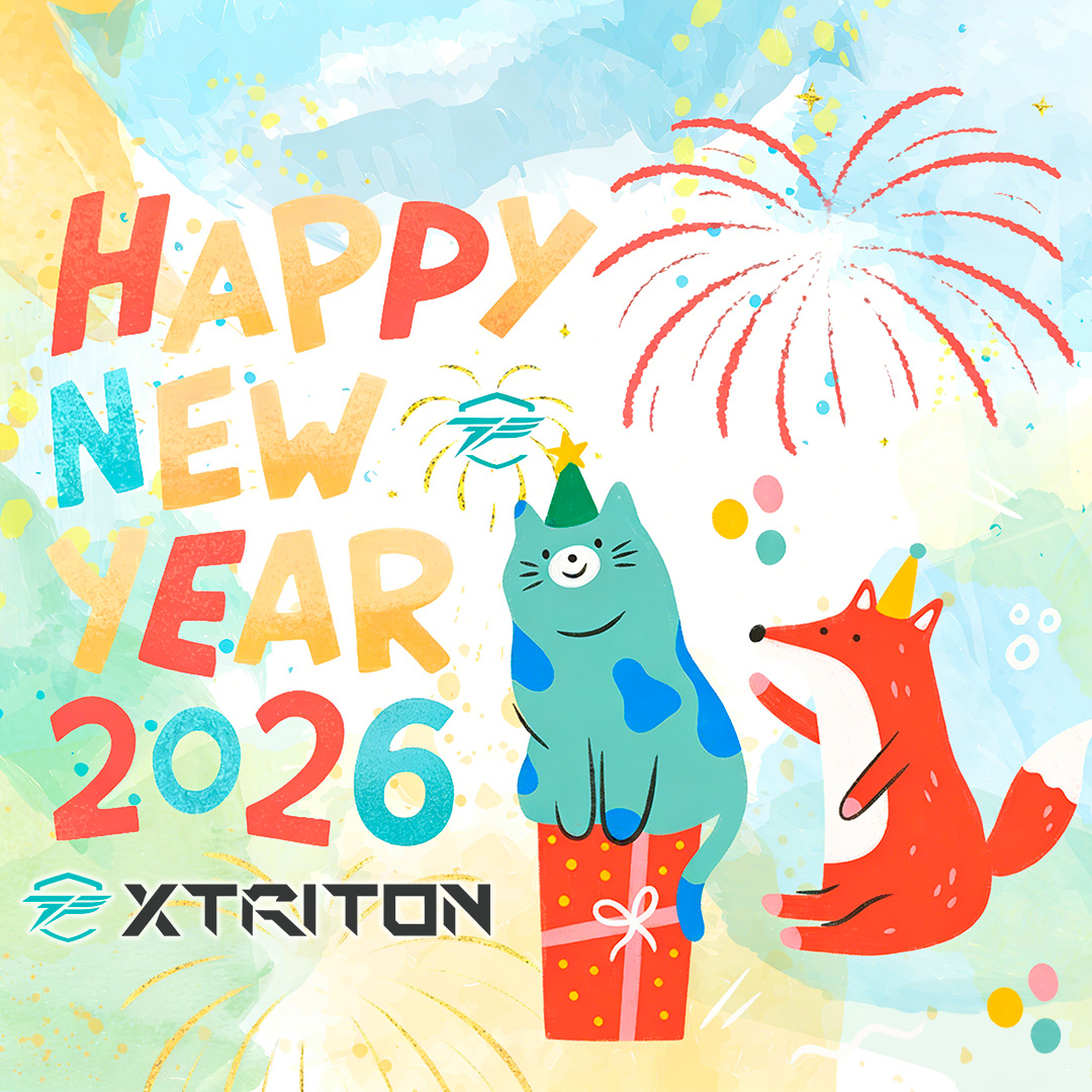 XTRITON祝福大家2026新的一年願一切都更順利